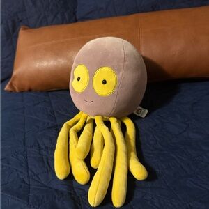 Yellow and purple Rare octopus jellycat